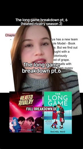 #그린스크린 the long game (heated rivalry season 2) full breakdown pt.6 - make sure you catch tomorrows breakdown because it’ll cover two really important events in the book ✈️💍 #heatedrivalry #thelonggame