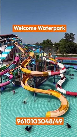 Jaipur ki sabse badi water masti sirf Welcome Waterpark mein