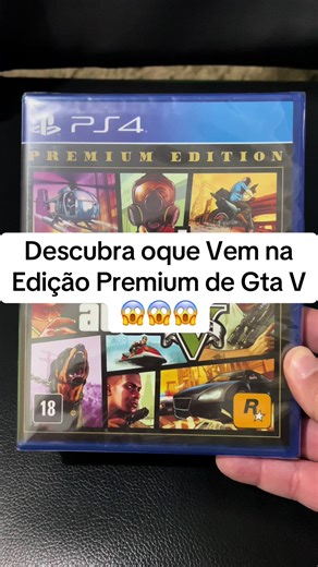 Unboxing da Edição Premium de GTA 5 no PS5