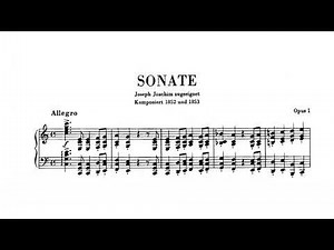 Brahms — Piano Sonata No. 1 in C major, Op. 1 (Alexander Melnikov on a 1875 Bösendorfer)