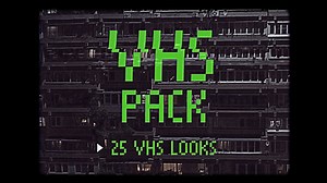 Vhs video effect premiere pro