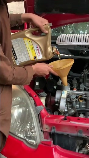 Toyota vitz Engine Oil Change