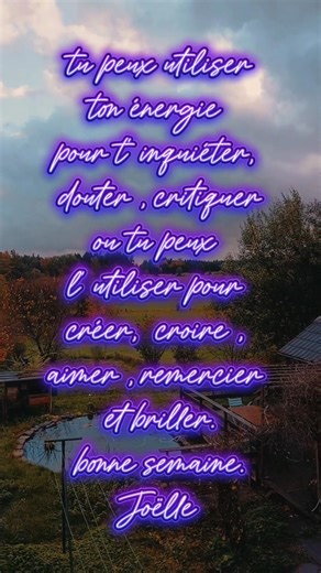 Pensée positive pour toi 李慄‍♀️ ✨️Nous avons tous en nous une...