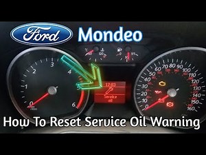 Hoe de olieservice op een Ford Mondeo MK3 te resetten