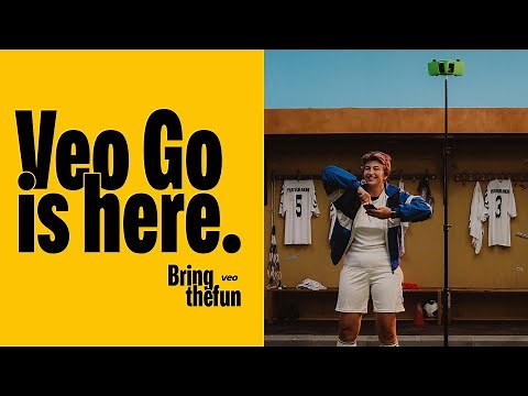 VEO GO LAUNCHES WORLDWIDE! Turn Your iPhone Into An AI Sports Camera