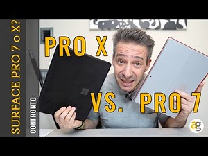 Recensione SURFACE PRO 7 confronto PRO X QUALE SCEGLIERE?
