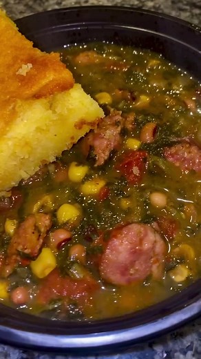 SWAMP soup 🍲 🤔 Aj found this recipe on TikTok and had to make it… these are the ingredients they tell you to use. We added a lil extra to spice it up #swamp #swampsoup #kids #bonding #kidscooking #momandson