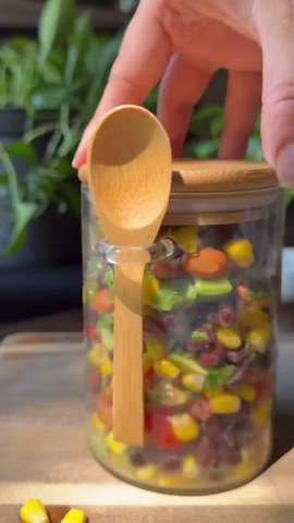 Quick & healthy bean salad perfect nutrient-packed meal prep idea