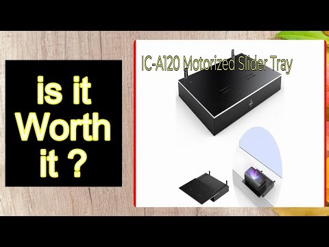 IC-A120 Motorized Slider Tray Features - Important Information