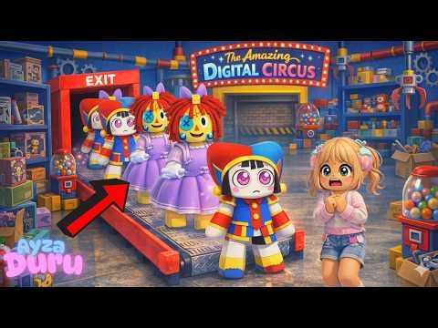 Pomni Evini Kuruyoruz 🎀AYZA DURU🎀ROBLOX The Amazing Digital Circus Tycoon #pomni #raghata