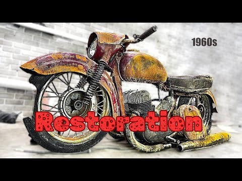 Full Restoration JAWA Motorcycle 1960s - Old Abandoned Treasure | Dream Restoration