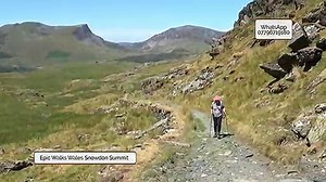 Epic Walks at Snowdon Summit!