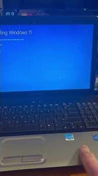 Inplace upgrade from Windows 10 to Tiny 11 on a 2008 Compaq Presario CQ61