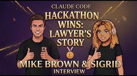 How Lawyer Won Claude Code Hackathon - Michael Brown Interview | Michael T. Brown
