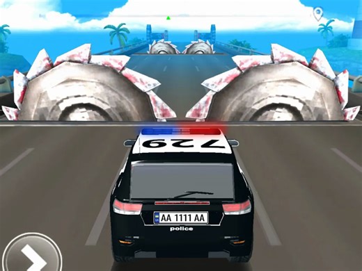 【Deadly Race 致命竞速】 [Vereshchak] 警车减速带挑战 #16