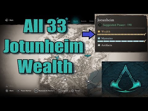 Assassin's Creed Valhalla All Jotunheim Wealth Locations guide