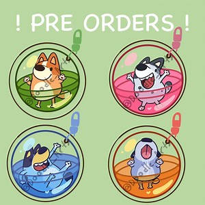 Bluey Gotcha Ball Keychain (PRE-ORDERS ) - Etsy