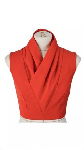 Collar design.#pattern #tutorial #womenfashıon #collar #patterndesigne