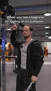 Lat pulldowns explained, how to grow your lats effectively #gym #bodybuilding #fyp