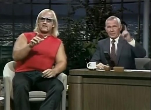 #hulkamania runnin wild on #johnnycarson | Hulk Hogan