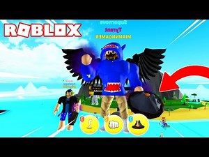 CONSIGO TRILLONES DE FUERZA CON EL RANGO MARTE en WORKOUT ISLAND de ROBLOX 💪