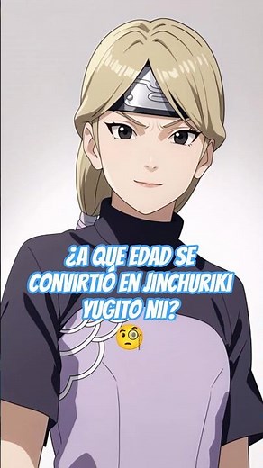 Sabias esto de YUGITO NII? 🧐 #naruto #narutoshippuden