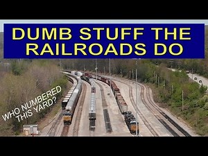 RAILROAD YARD EXPLAINED by ENGINEER (Look at this nonsense, lol)