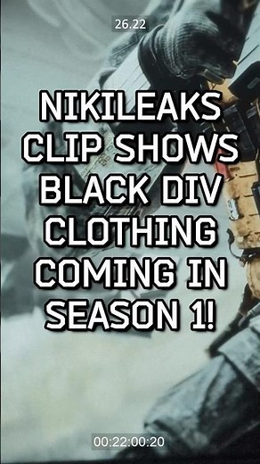 Black Division Season 1 Clothing Leaked by Nikita! #eft #tarkov #escapefromtarkov