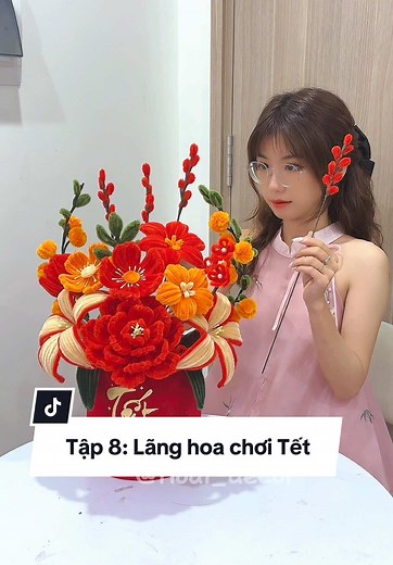 Hướng Dẫn Làm Hoa Đào Bằng Kẽm Nhung