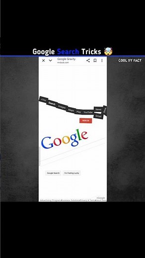 Crazy Google Tricks You Must Try! 😱 #shorts #facts