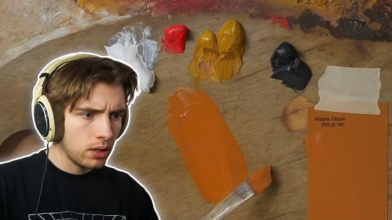 The Ultimate Paint Mixing Test Creating An Exact Match Using Only Red Yellow Black And White