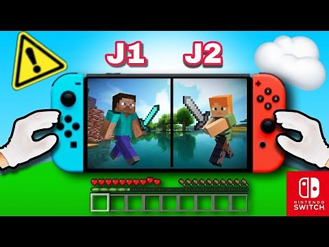 ✅How to PLAY Minecraft ⛏ 2 PLAYERS On 🔵NINTENDO SWITCH🔴 2025 Definitive TUTORIAL🔥