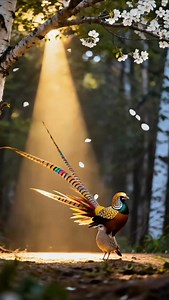 1.8K views · 16 reactions | Witness the beautiful moment of paired birds flying side by side, symbolizing love, harmony, and good fortune. ️ Their gentle auspicious bird songs echo peace, happiness, and positive energy from nature. A heartwarming scene that reminds us of companionship, balance, and the blessings hidden in the natural world. | Jumping Feather | Facebook