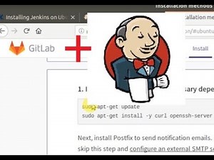 How to install Gitlab same server with jenkins