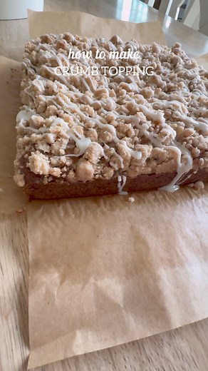 11K views · 103 reactions | How to make crumb topping! Here’s how...