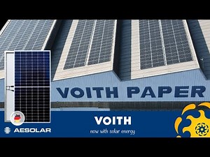 Voith Paper invests in self-generation of renewable energy