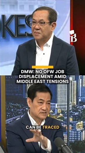 DMW: No OFW job displacement amid Middle East tensions