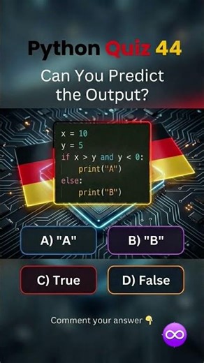 Python Quiz 44 #python #programming #coding