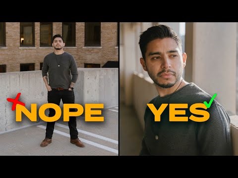 How to POSE GUYS who are NOT MODELS