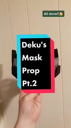 DIY Deku Mask Prop Tutorial for Cosplay