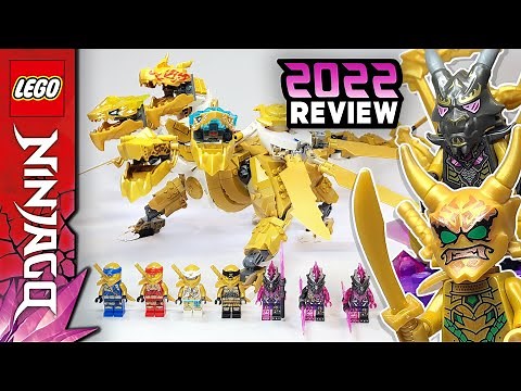 LEGO Ninjago Lloyd's Ultra Golden Dragon (71774) - 2022 Set Review