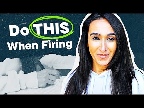 5 SIMPLE STEPS: How to Fire Someone for Poor Performance