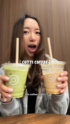 ☆ EMMA ☆ on Instagram: "📍 Cotti Coffee 🇬🇧 @cotticoffee.uk ☕️ the UK’s first Cotti Coffee has just opened! Download the app and get 3 x £1.99 drink vouchers Watch out for this chain because it’s about to pop-up all over the UK! 🍰 invited and I’m so grateful! I loved this place and it reminds me of the drinks in China. I highly recommend the mango coconut latte (I usually drink matcha, but this was something else). Also, the carrot cake and the banana caramel cake was delicious and worth tryin
