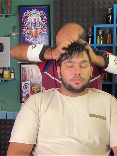 26K views · 251 reactions | ASMR Stress Relief Head Massage #relax #relaxing #massage #headmassage | Mastersaiboo | Facebook