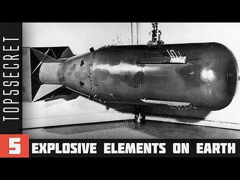5 Most Explosive Elements on Earth
