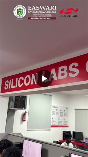 #easwariengineeringcollege #srmeec #srmeaswari #easwarisrm #ece #iot #siliconlabs #siwx917 #embeddedsystems #wifi #ble #techworkshop #innovation #chennai | Easwari Engineering College(SRM Group)
