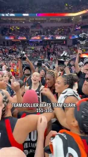 Team Collier defeats Team Clark 151-131 in the 2025 @att WNBA All-Star Game! | WNBA