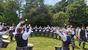 96K views · 7K reactions | Scottish Power drumcorp at the UK Pipe Band Championships. Video courtesy of Dave DS | We Love Pipe Bands | Facebook