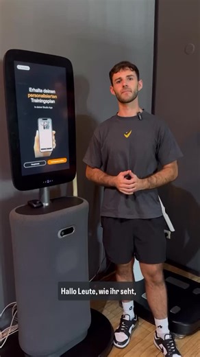EGYM DACH on Instagram: "Dein smarter Einstieg ins Training mit EGYM Genius! 🤖✨ Am EGYM Fitness Hub erstellt dir KI in wenigen Minuten einen Trainingsplan, der perfekt auf dich zugeschnitten ist – abgestimmt auf deine Ziele und dein Level 💡 Einfach scannen, starten und loslegen – so easy war Onboarding noch nie. 🔥 📷 @vulkansportsclub"