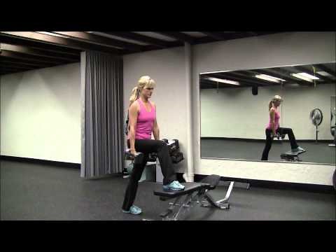 Single Leg Step Up - Exercise Demonstration - Total Health Systems
